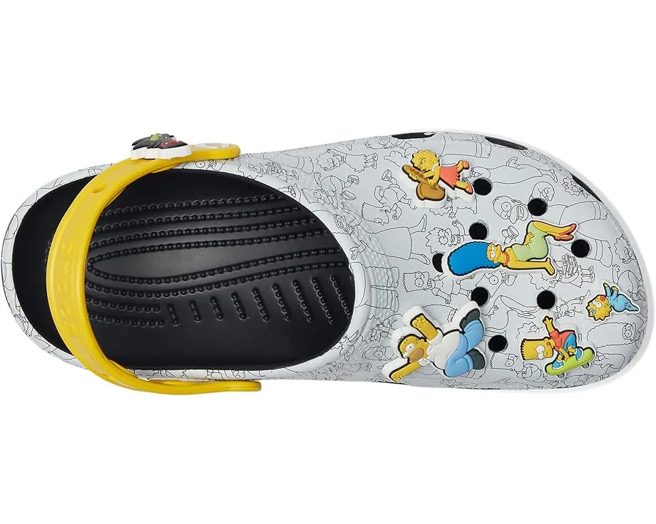 Кроксы Crocs The Simpsons Classic Clog с 8 эксклюзивными Jibbitz