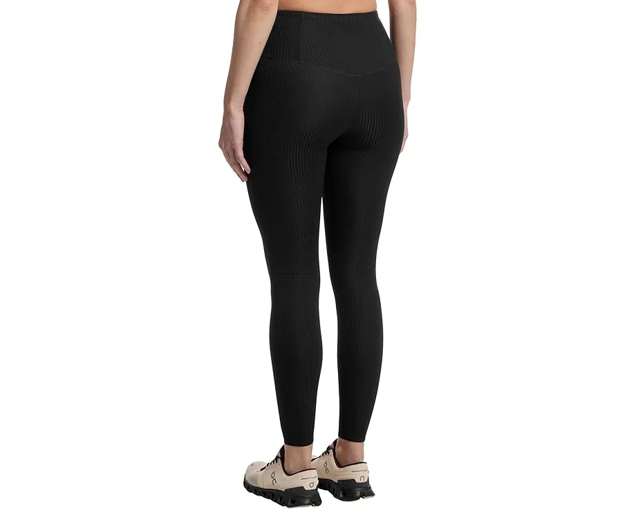 Леггинсы Prana Luxara Rib 7/8 с защитой UPF 50+ и скрытым карманом