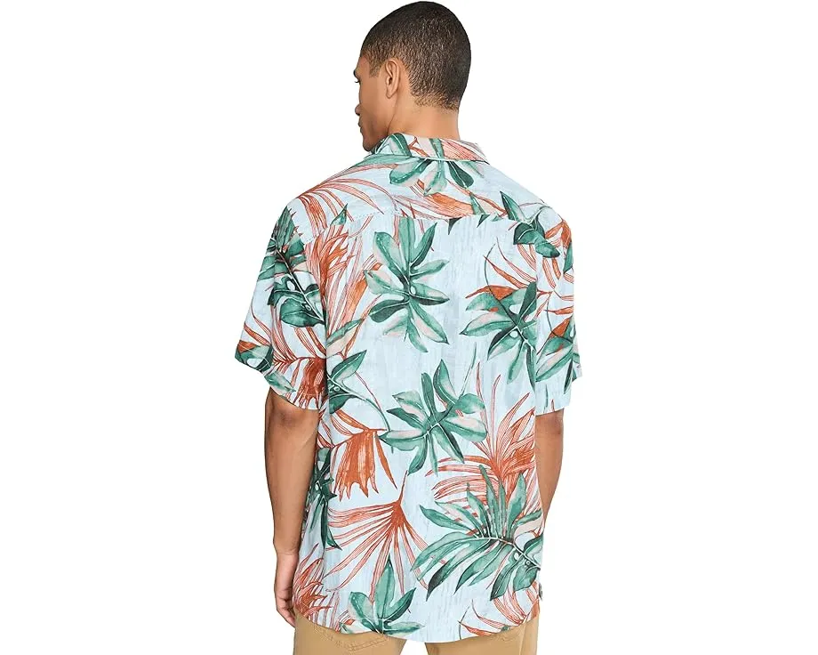 Рубашка Tommy Bahama Tidal Fronds из 100% шелка с жаккардовым узором