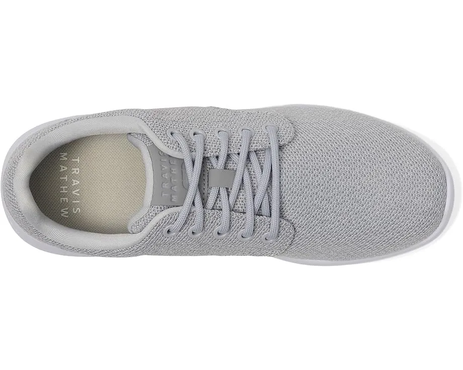 Кроссовки TravisMathew The Daily 2.0 Knit для повседневной носки с водоотталкивающим покрытием