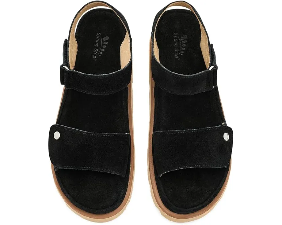 Босоножки Spring Step Dixiemae на танкетке из замши