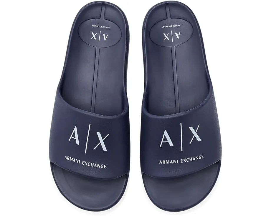 Шлепанцы Armani Exchange с логотипом