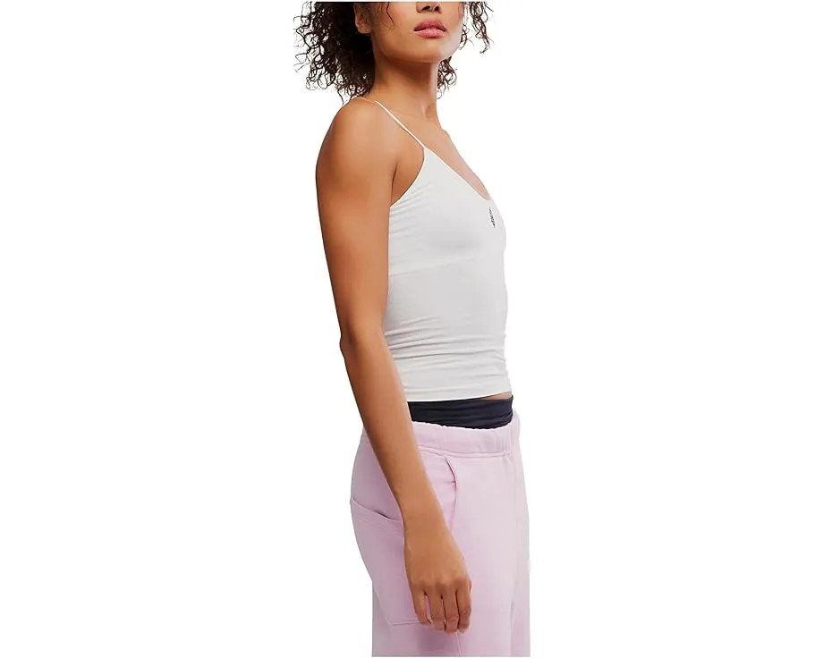 Skinny Strap Logo Tank