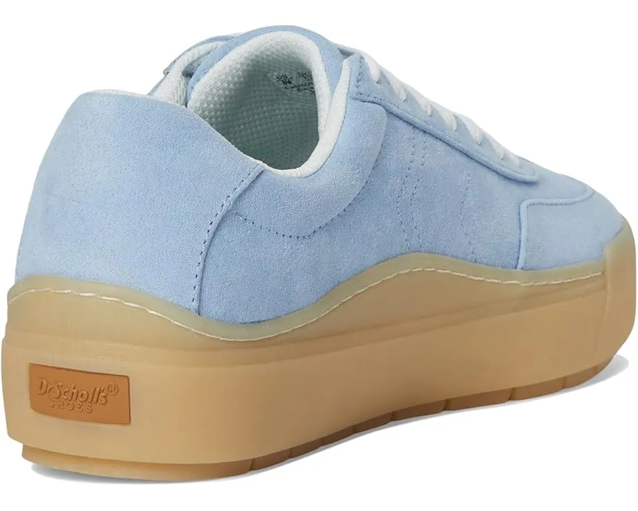 Кроссовки Dr. Scholl's Time Off Win Lace-Up с замшей и стелькой из растительной пены