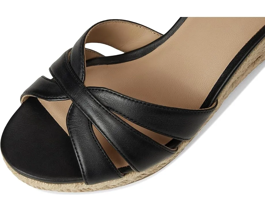 Эспадрильи-клин Lauren Ralph Lauren Nellie из кожи наппа с ремешками