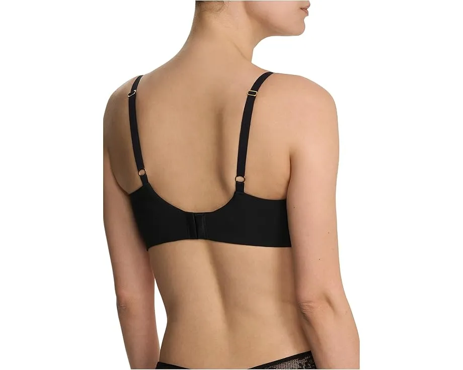 Бюстгальтер T-shirt с длинным основанием и кружевом Heavenly Full Coverage Natori