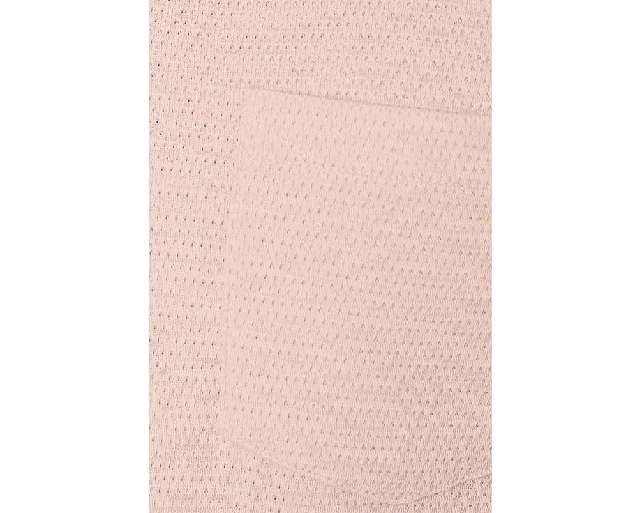 Vince поло Short Sleeve Johnny Collar с воротником-стойкой и сетчатой структурой