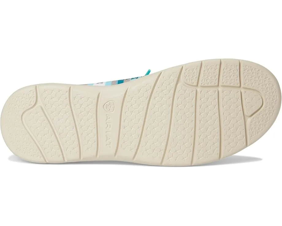 Кроссовки Ariat Hilo в стиле лоферов с эластичными шнурками и контрастной подошвой