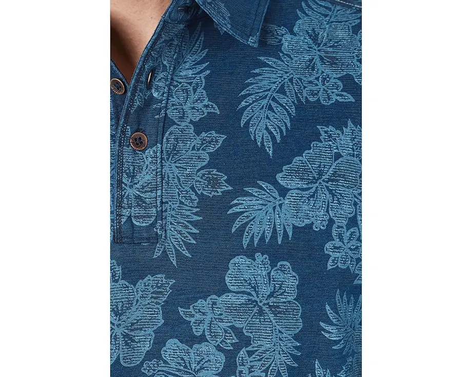 Пижамная рубашка Tommy Bahama Azul Hibiscus с цветочным принтом