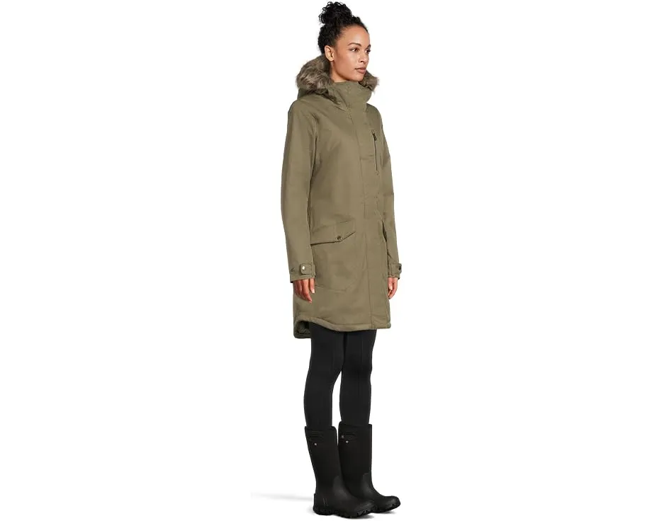 Columbia Suttle Mountain утепленная длинная куртка с технологией Omni Heat