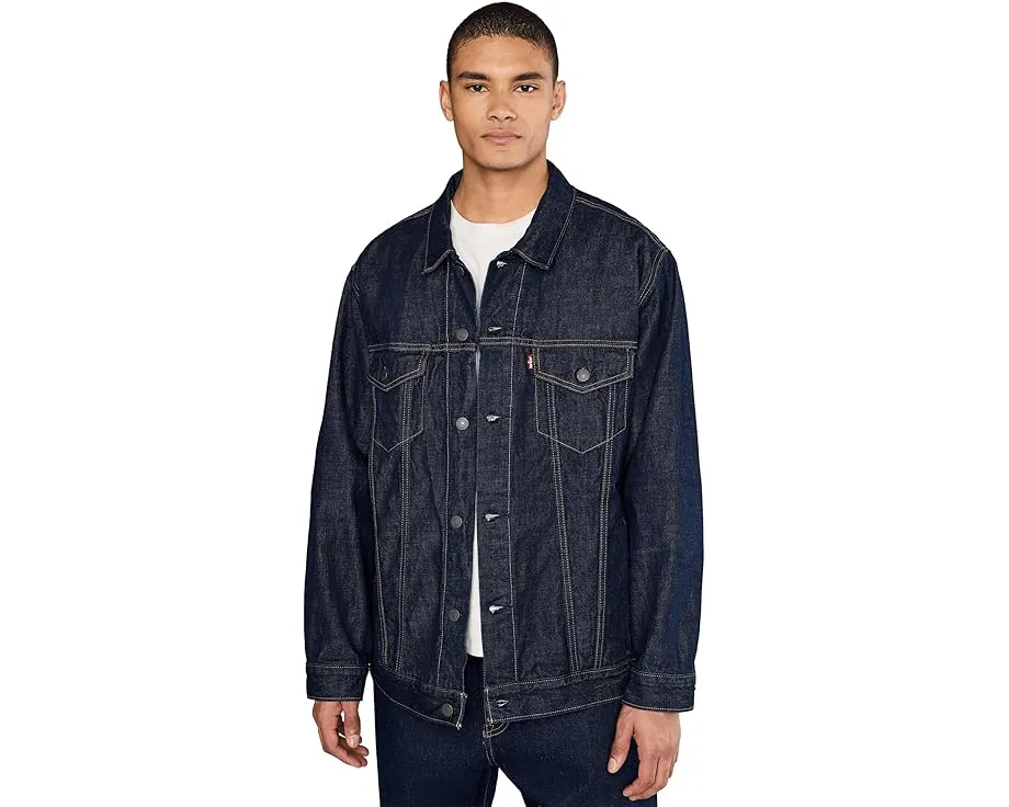 Куртка Levi's® Premium Relaxed Fit Trucker в свободном крое с накладными карманами