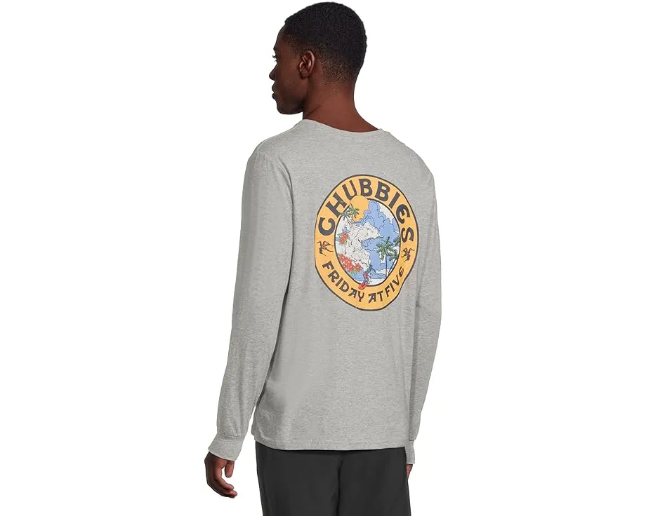 Длинная футболка Chubbies The Seal Of Approval с принтом и нагрудным карманом