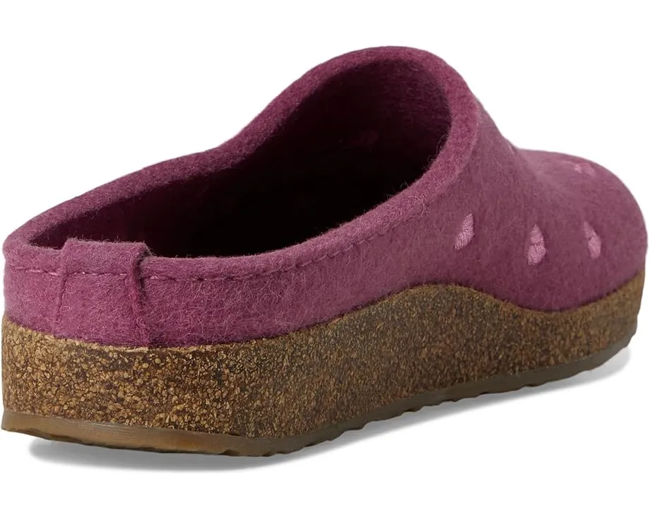 Клоги Cuorcini из чистой шерсти с пробковой стелькой Haflinger