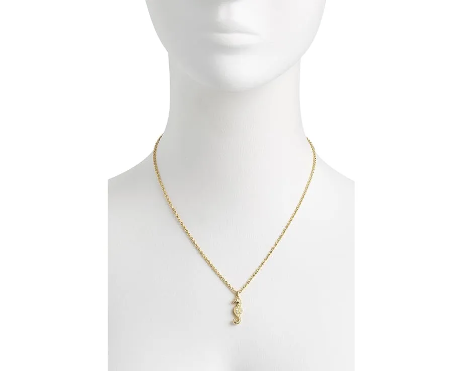 Короткое колье Kendra Scott Seahorse с подвеской-морским коньком