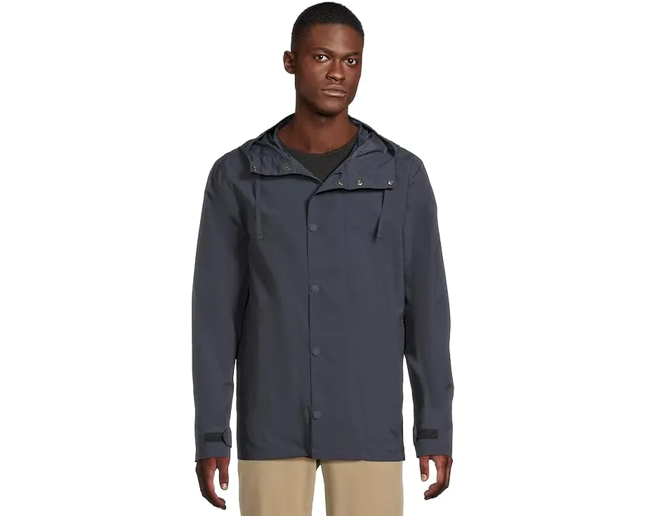 Куртка Barbour Quay Showerproof с капюшоном и клетчатой внутренней частью