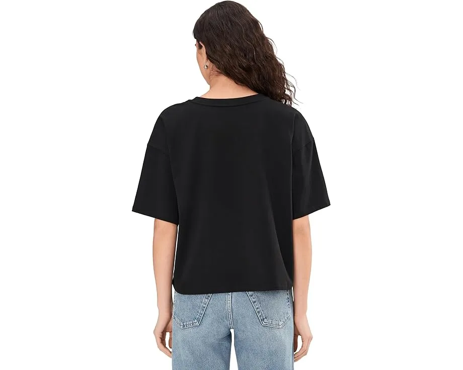 Футболка Eileen Fisher с круглым вырезом из пима-хлопка и стрейч-джерси