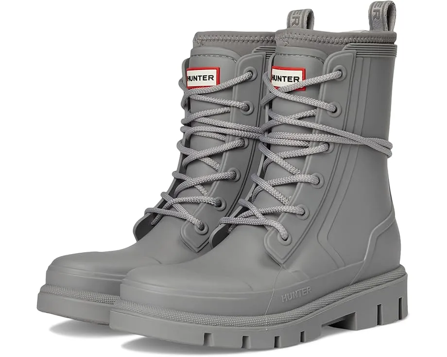 Водонепроницаемые сапоги Hunter Diana до середины икры на шнуровке