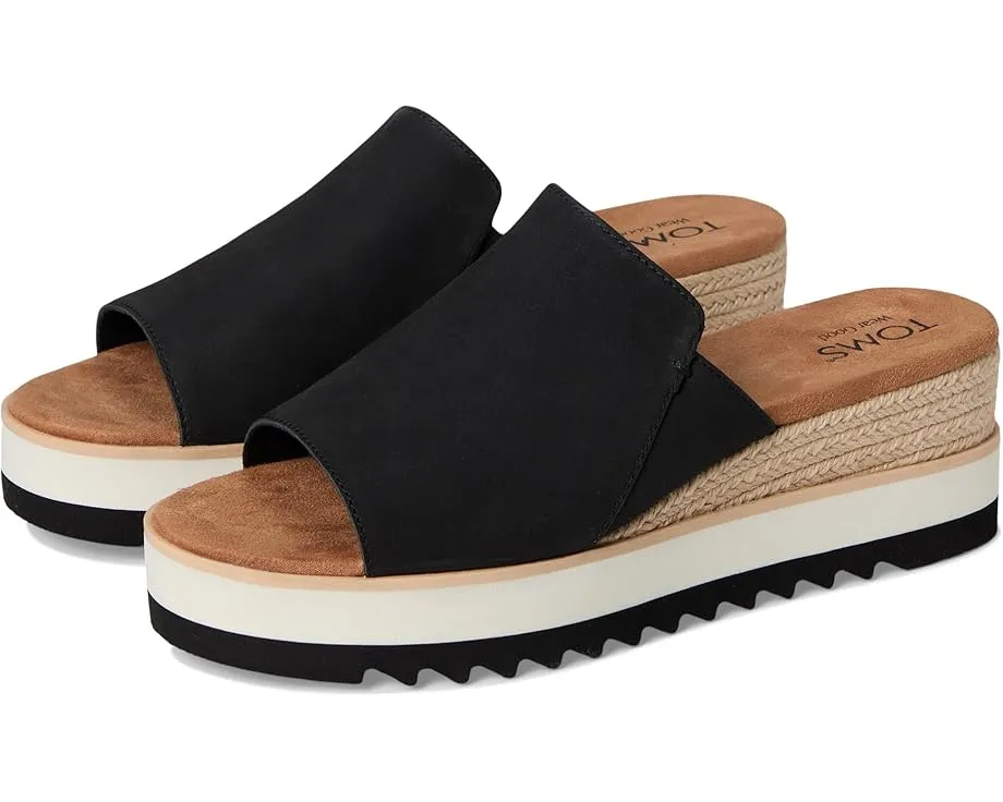 TOMS Diana мюли на платформе с гелевой стелькой