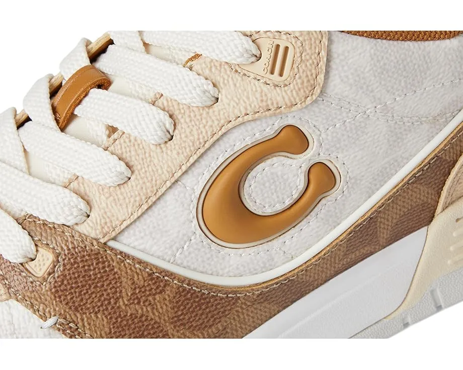 Кроссовки COACH Soho In Mixed Signature с верхом из жаккарда и фирменного материала