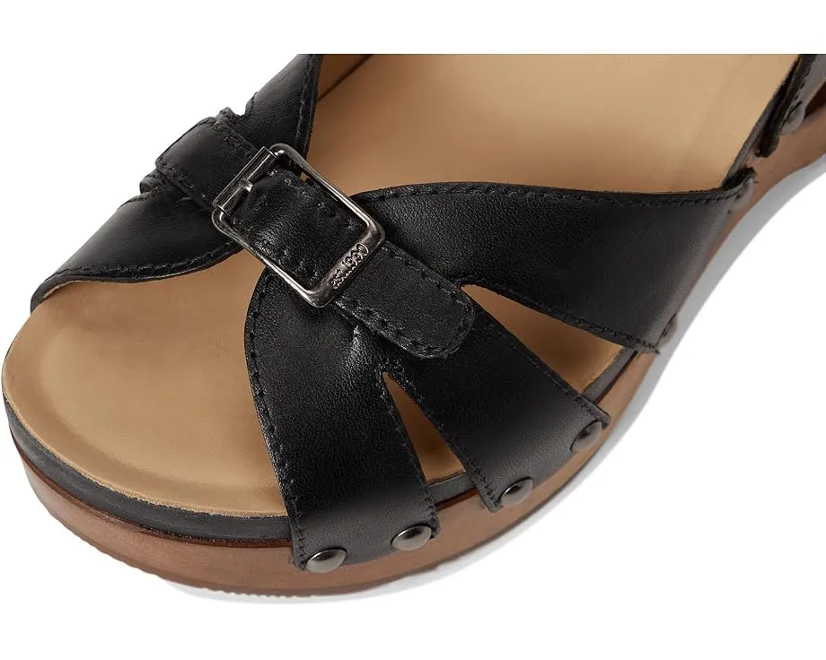 Сандалии Alanna на танкетке из дерева с ручной отделкой от Dansko