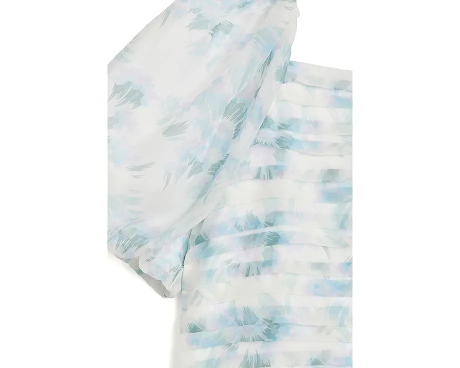 Топ Emerson Organza Puff Sleeve Top для детей от abercrombie kids
