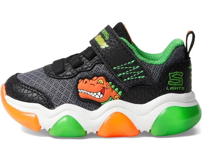 Детские кроссовки Skechers Mighty Glow 2.0 для малышей со светящимися элементами