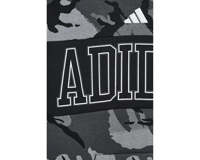 Adidas AOP Color Block Halftone Camo Hooded Pullover для детей с камуфляжем