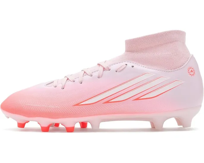 Бутсы Adidas F50 Sparkfusion Club с высоким верхом для травы и грунта