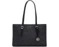 Тоут MICHAEL Michael Kors Zadie Medium с принтом MK и золотой фурнитурой