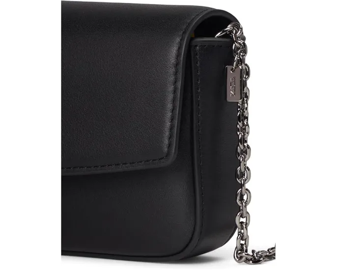 Кошелек на цепочке Tumi Wallet On Chain с магнитным клапаном и съемным ремнем
