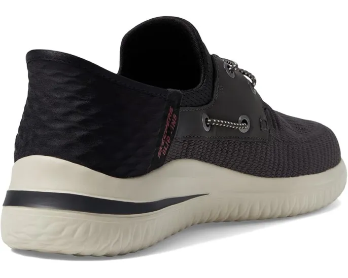 Веганские кроссовки Skechers Delson 3.0 Roth Hands Free Slip-Ins с сетчатыми вставками