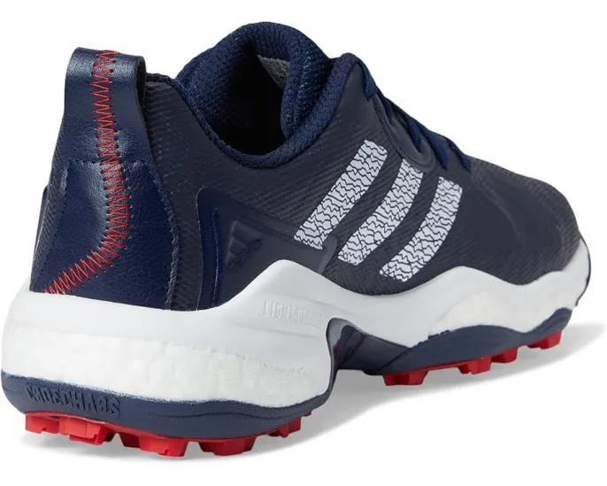 Бесшипные кроссовки для гольфа Adidas Codechaos 25 с водонепроницаемым верхом и технологией TWISTGRIP