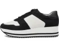 Кроссовки Johnston & Murphy Gracie Color-Block Lace-Up из замши и кожи