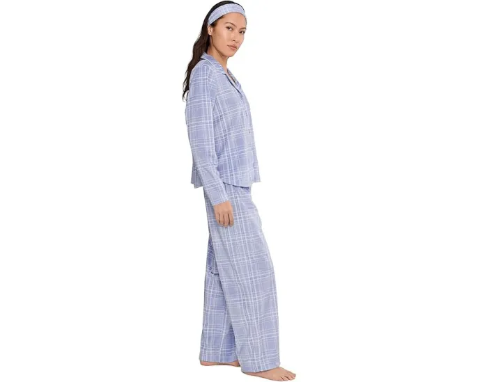 Пижамный комплект Petite Minky Fleece с принтом от Karen Neuburger