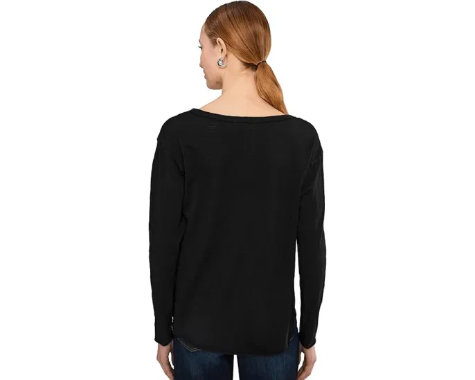 Футболка Mod-o-doc с карманом и асимметричным подолом