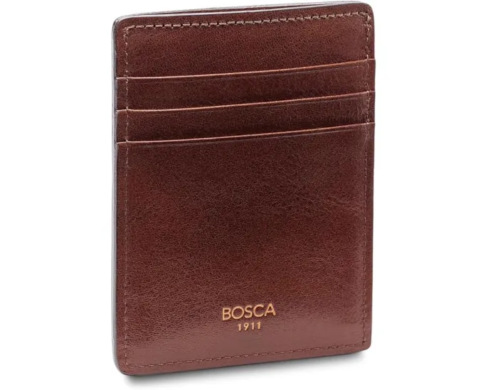 Кожаный кошелек Bosca Dolce Collection Deluxe Front Pocket
