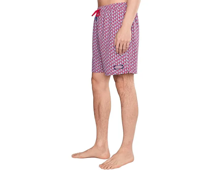 Шорты Chappy Trunks 7 дюймов Vineyard Vines с принтом
