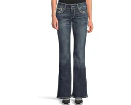 Джинсы Ariat R.E.A.L. Bootcut Stretch Entwined в Festival Blue с клешом