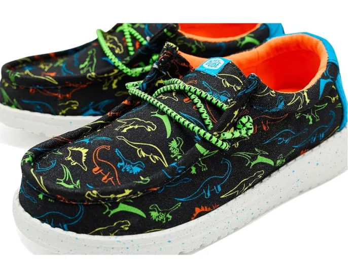 Туфли Wally Print с принтом и эластичными шнурками для детей