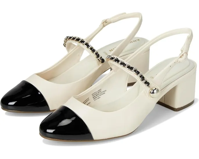 Туфли Anne Klein Padova на устойчивом каблуке с ремешком на щиколотке