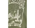 Кроп топ Stargazer Spirit из хлопка с принтом и свободным кроем от Spiritual Gangster