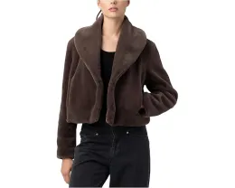 Короткая куртка Blank NYC Faux Fur Cropped из искусственного меха