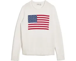 Детский свитер с воротником-хомутом от Vineyard Vines с флагом США