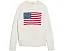 Детский свитер с воротником-хомутом от Vineyard Vines с флагом США