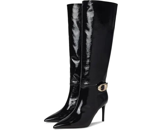 Ботинки Stuart Weitzman Stuart Power с пряжкой на высоком каблуке