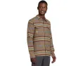 Рубашка RVCA Dayshift Blanket Flannel с длинным рукавом и жаккардовым принтом