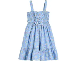Детское платье с мелким цветочным принтом и присборенным лифом Janie and Jack