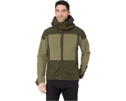 Куртка Fjällräven Keb из ткани G-1000 Eco с кожаными деталями