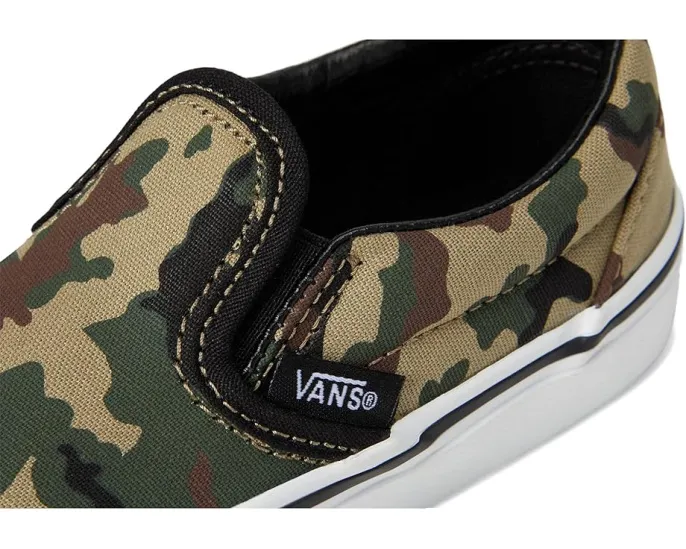 Слипоны Vans Classic для детей с узорчатым верхом