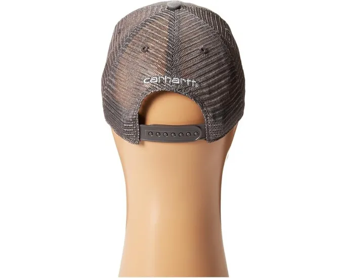 Бейсболка Carhartt Canvas с сетчатой спинкой и влагоотводящей повязкой Coolmax